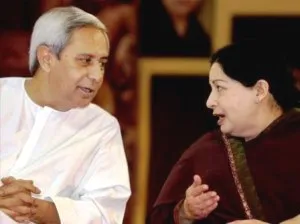 Naveen with Jayalalithaa