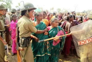File pic of agitation against Lower Suktel project