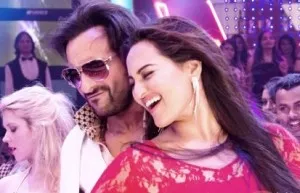 Saif Ali Khan and Sonakshi Sinha in 'Bullett Raja'