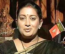Smriti Irani, BJP leader