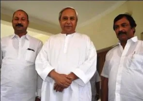 Naveen with Jitu, Braja