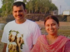 Prahlad & Kranti Shirsath (IANS pic)