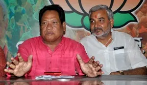 BJD EX MLA (GUNUPUR) RAMA MURTI GAMANGO JOINED BJP PARTY AT BHUBANESWAR..02136