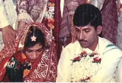 File pic of Anwesh's wedding
