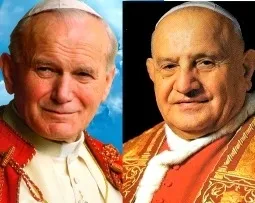 Popes John XXIII, John Paul II 
