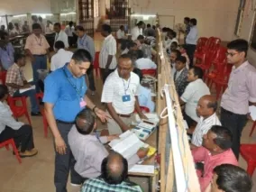 File pic of counting centre 