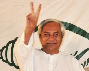 Naveen Patnaik after BJD's landslide victory