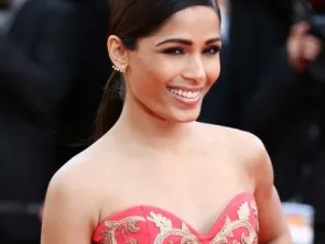 Freida Pinto at Cannes ©Getty Images for L’Oréal Paris.