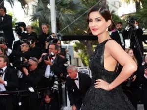 Sonam Kapoor at Cannes  ©Getty Images for L’Oréal Paris.