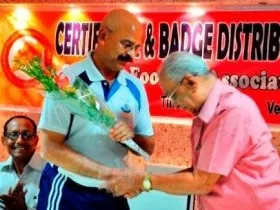 Referees honoured