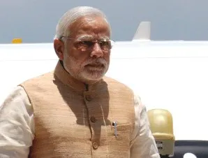 The Prime Minister, Shri Narendra Modi arrives at Paro International Airport, in Bhutan on June 15, 2014.