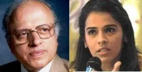 Dr Swaminathan & Saina