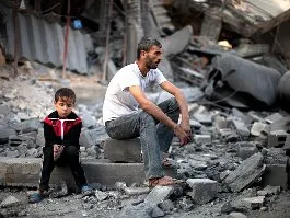 Gaza:Tell-tale pic ( source :nytimes.com)