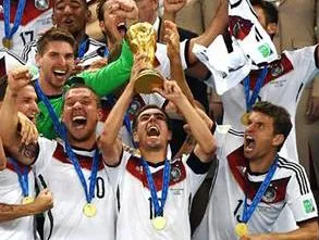 Germany players celebrating