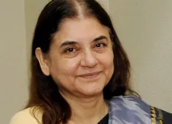 The Minister of Welfare and Tourism, Puducherry, Shri P. Rajavelu calling on the Union Minister for Women and Child Development, Smt. Maneka Sanjay Gandhi, in New Delhi on July 08, 2014.