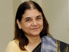 The Minister of Welfare and Tourism, Puducherry, Shri P. Rajavelu calling on the Union Minister for Women and Child Development, Smt. Maneka Sanjay Gandhi, in New Delhi on July 08, 2014.