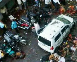 File pic of 2011 Mumbai blast 