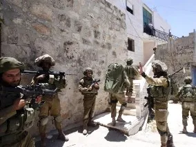 Operation by Israeli army ( photo credit- AP/Majdi Mohammed )