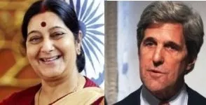 Sushma Swaraj-John Kerry