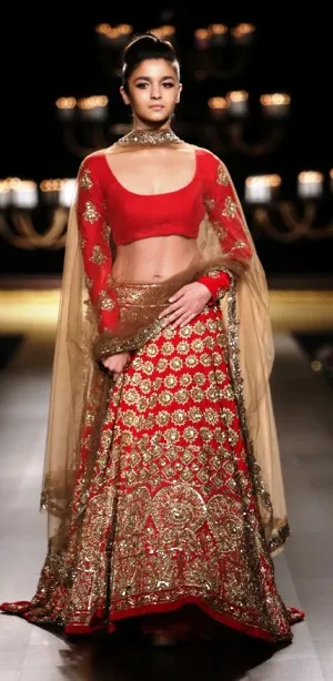 Alia Bhatt on the ramp