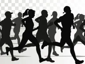Run running marathon