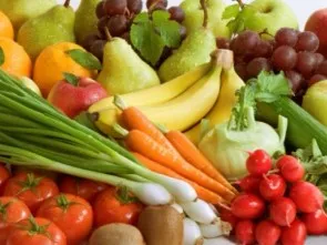Organic food vegetables 