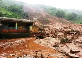 Pune village hit by landslide