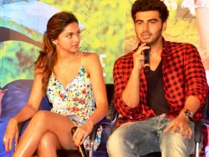 Arjun  with Deepika (Pic-Yogen Shah)