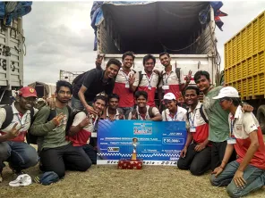 The victorious NIT team