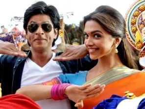 SRK with Deepika in Chennai Express
