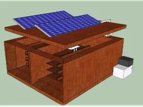 Solar powered micro cold storage (source-hcdconnect.org)