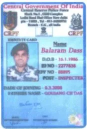 fake id card