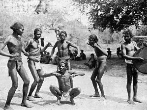 Old pic of Chenchu Dance ( courtesy-hellenicaworld.com)