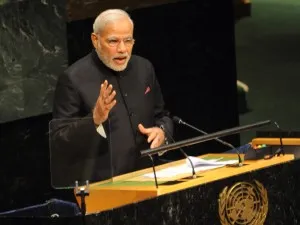PM Modi at the UN (PIB)