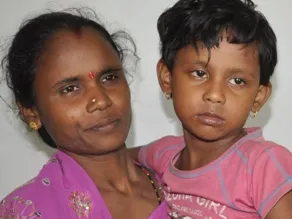 Payal with mother after her rescue ( pic- Biswaranjan Mishra)
