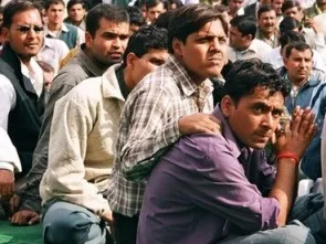 Waiting for employment ( source- rediff.com)