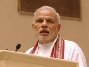 The Prime Minister, Shri Narendra Modi addressing at the inaugural ceremony of the Mananeeya Eknath Ranade Janm Shati Parva, in New Delhi on November 09, 2014.