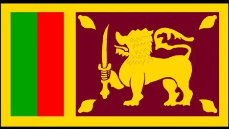 Sri Lanka flag (Courtesy www.titanherald.com)