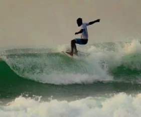 surfing