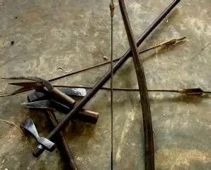 Seized weapons