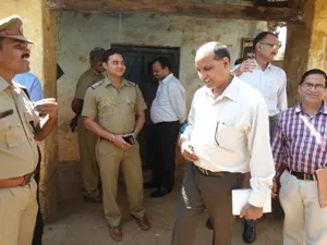 The CBI team at the Tikiri primary school  (Pic:  Ranjan Rath)