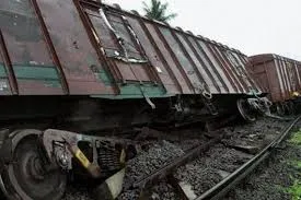 derailed good train