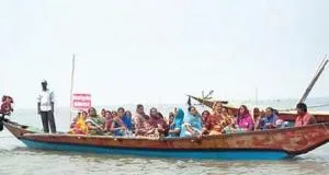 chilika protest