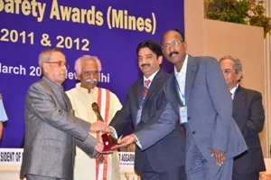 safety award for sukinda mines