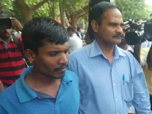Kaushik Kuanr being taken away by CBI sleuths after his arrest in Bengaluru on Thursday