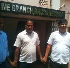 Vista Director Bijay Swain after his arrest by EOW