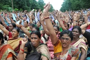 teachers on strike