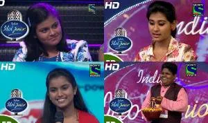The four contestants left in the fray after the last elimination round on Sunday  