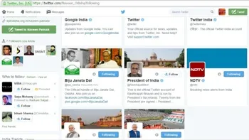 Naveen following