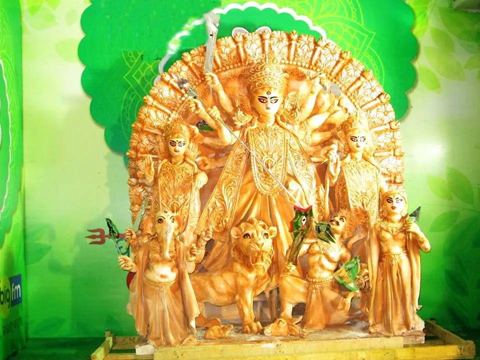 Green Durga